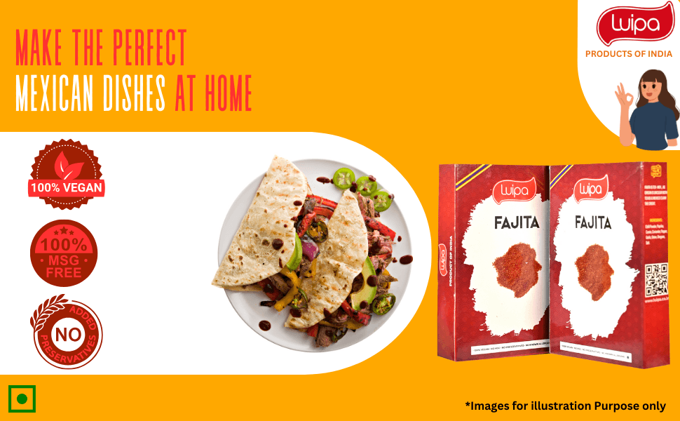 Luipa Original Fajita Seasoning Mix 50g - product media