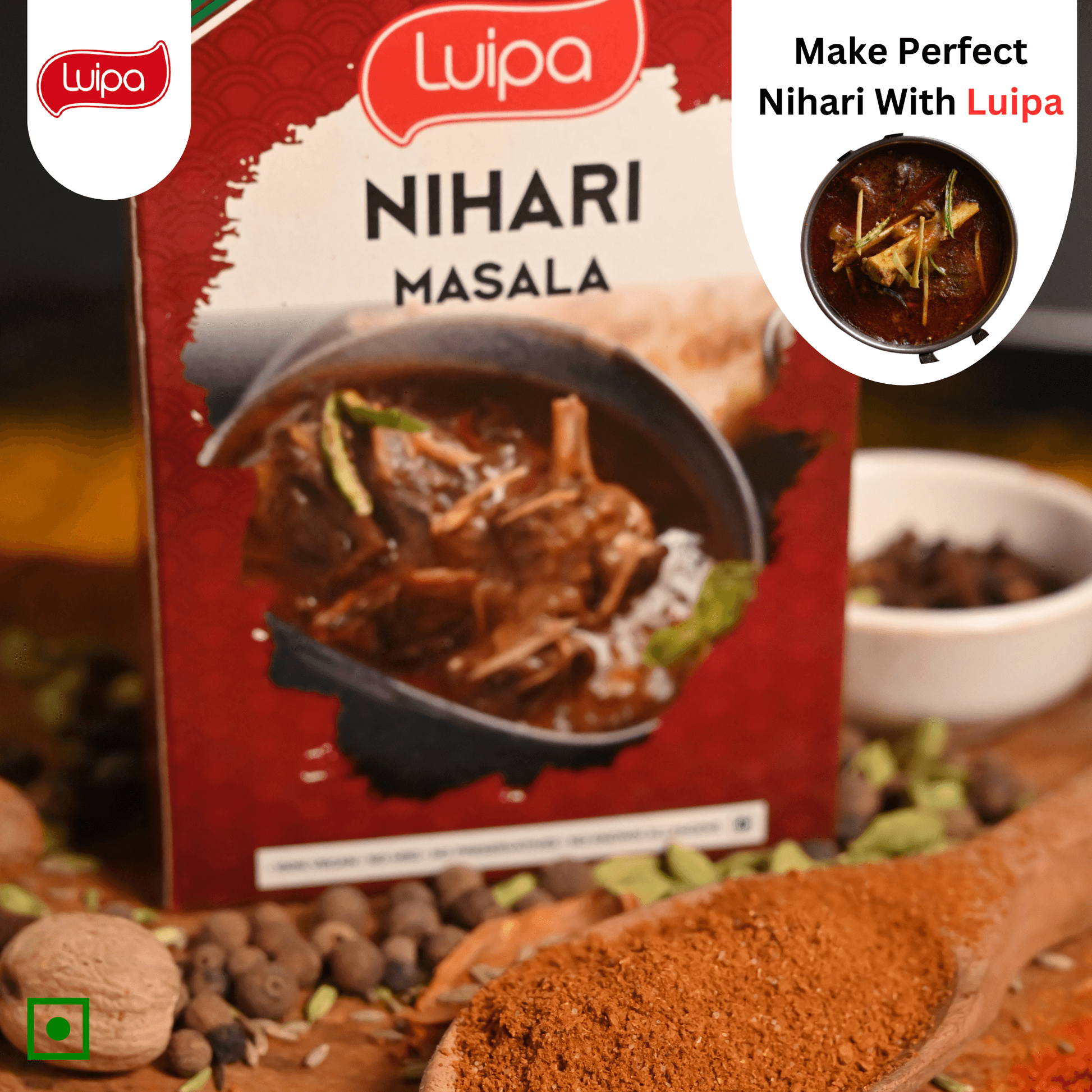 Luipa Nihari Masala 50g - product media